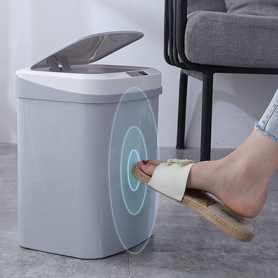 Induction intelligente poubelle automatique capteur Intelligent maison salon chambre cuisine poubelle stockage barils poubelle